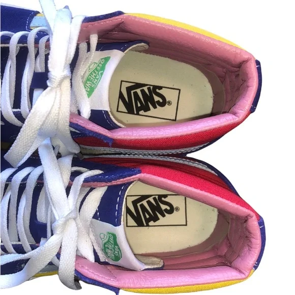🌟NWOT🌟 Vans Sk8-Hi Multi-Color Shoes - Picture 11 of 15